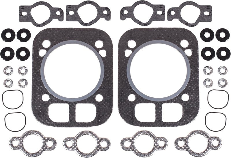 BEONEO Cylinder Head Gasket Kit 2 Pack for Kohler 24-841-04S, 24 841 03S Kohler CH25 CH730 CH740 CH750 CV25 CV26 Engine Head Gasket - Image 2
